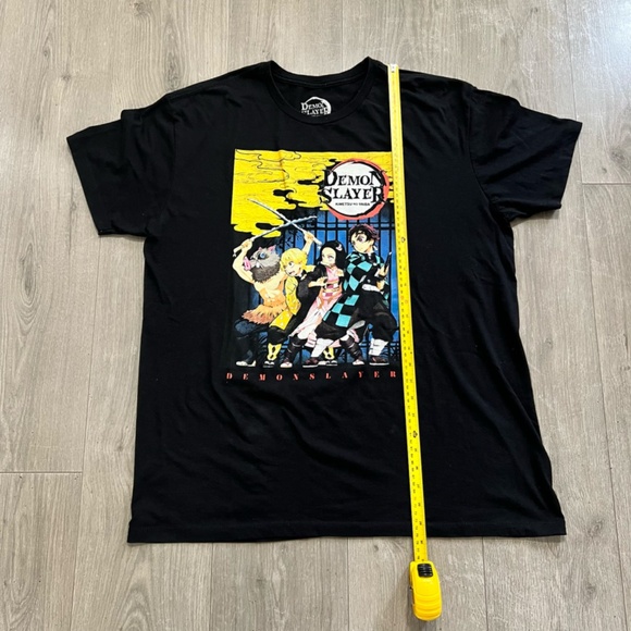 Demon Slayer T-Shirt Black Size XL Tanjiro, Nezuko, Zenitsu and Inosuke - Picture 5 of 6